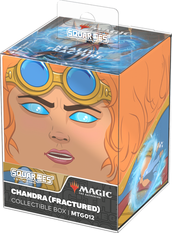 SQUAROE: MTG Reality Fracture - Chandra (Fractured)- Deck Box | 100+
