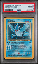 PSA 8 1999 FOSSIL ARTICUNO - HOLO