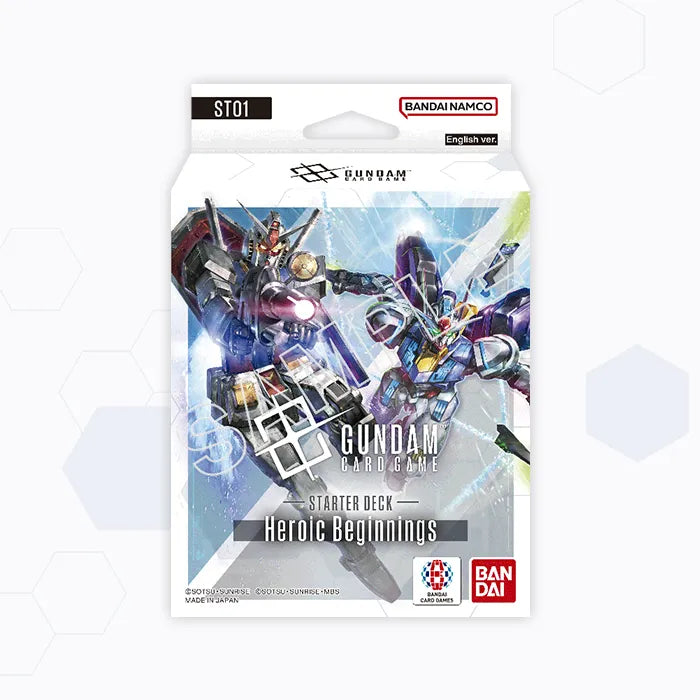 Gundam Card Game: Starter Deck - Heroic Beginnings [ST01]
