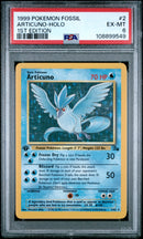 PSA 6 1999 FOSSIL ARTICUNO - HOLO 1ST EDITION