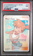 PSA 9 2019 MISTY'S FAVOR UNIFIED MINDS - FULL ART