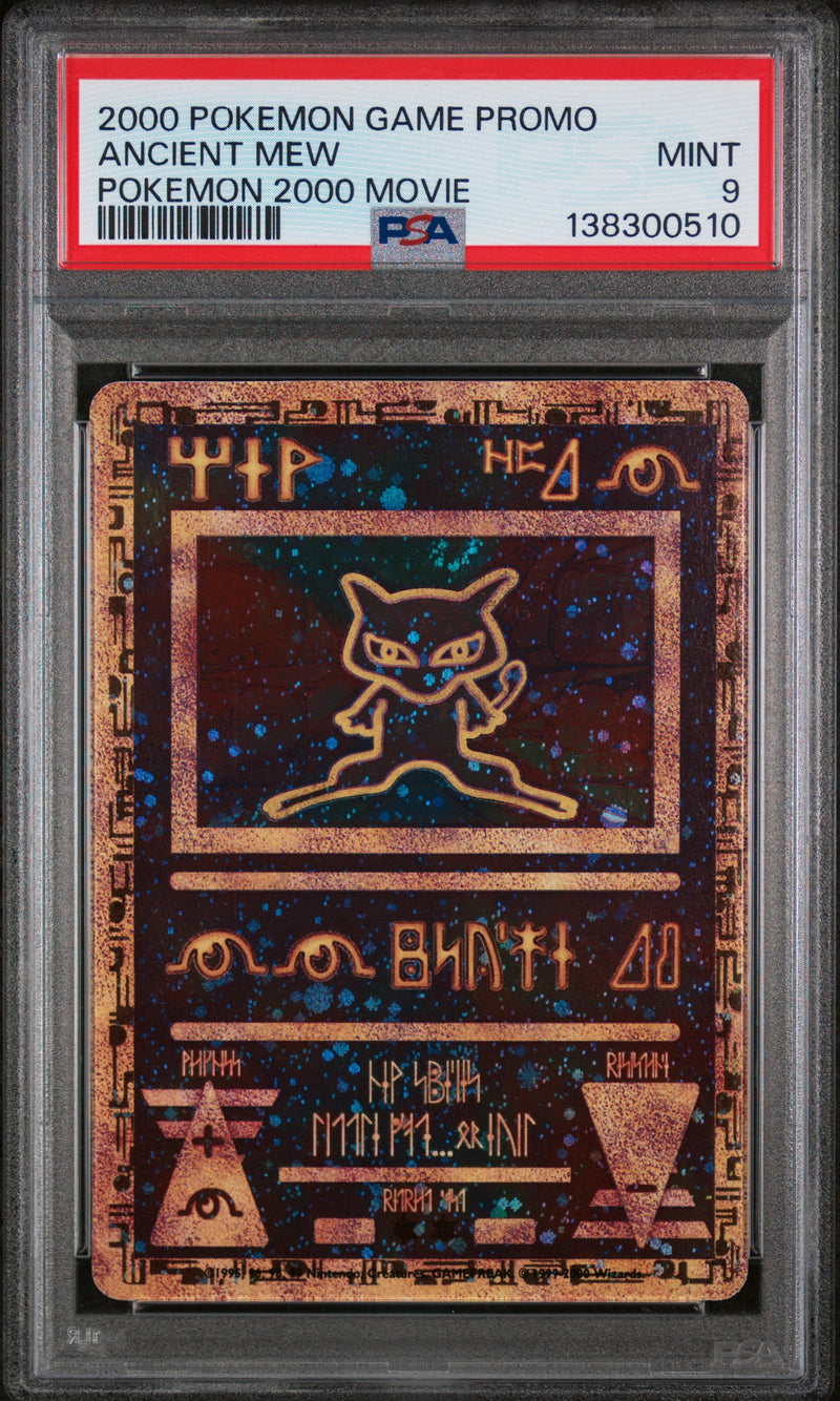 PSA 9 2000 ANCIENT MEW GAME PROMO - POKEMON 2000 MOVIE