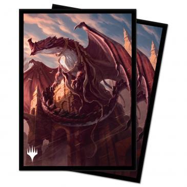 Ultra Pro - Strixhaven 100ct Sleeves for Magic: The Gathering - Velomachus Lorehold