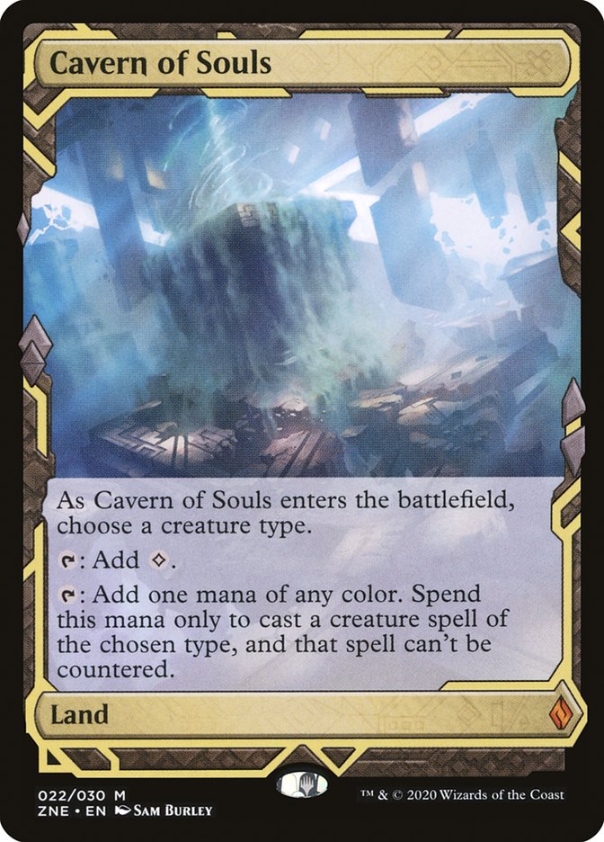 Cavern of Souls (Expeditions) [Zendikar Rising Expeditions]