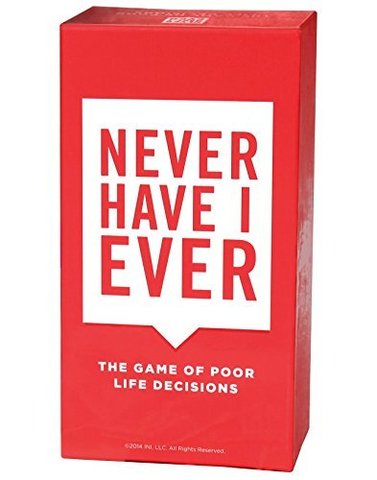 Never Have I Ever: The Game of Poor Life Decisions Card Game