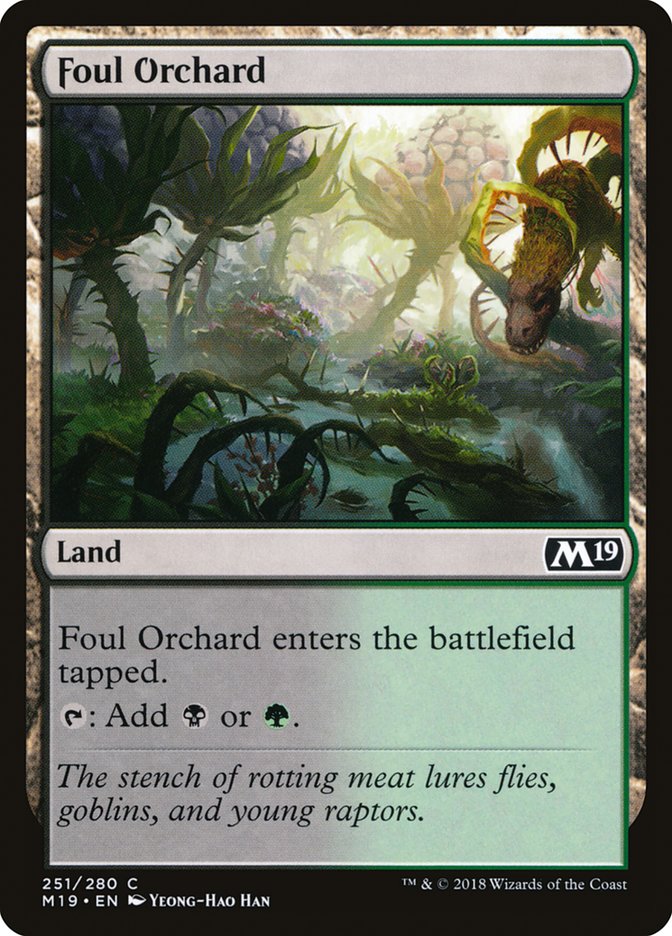 Foul Orchard [Core Set 2019]