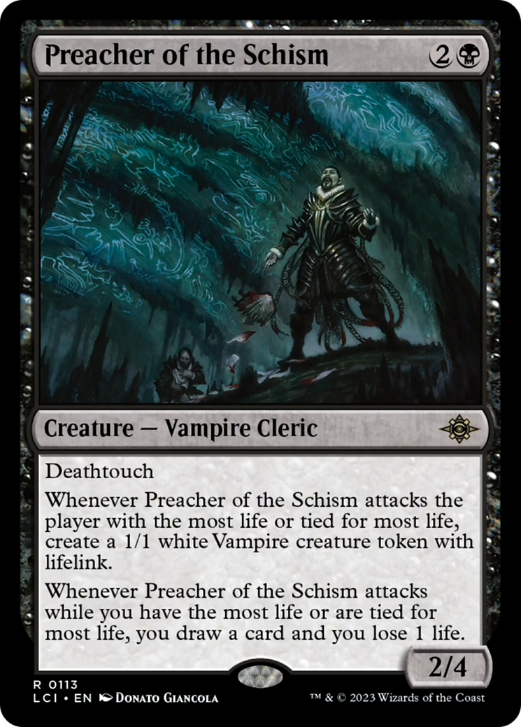 Preacher of the Schism (Extended Art) [The Lost Caverns of Ixalan]