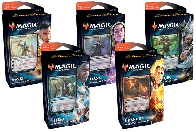 Core Set 2021 - Planeswalker Decks - Set of 5 (Ships July 3rd)