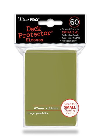 Ultra Pro - Small Deck Protectors - Metallic Gold - 60ct