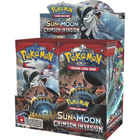 Pokemon Sun & Moon: Crimson Invasion Booster Box