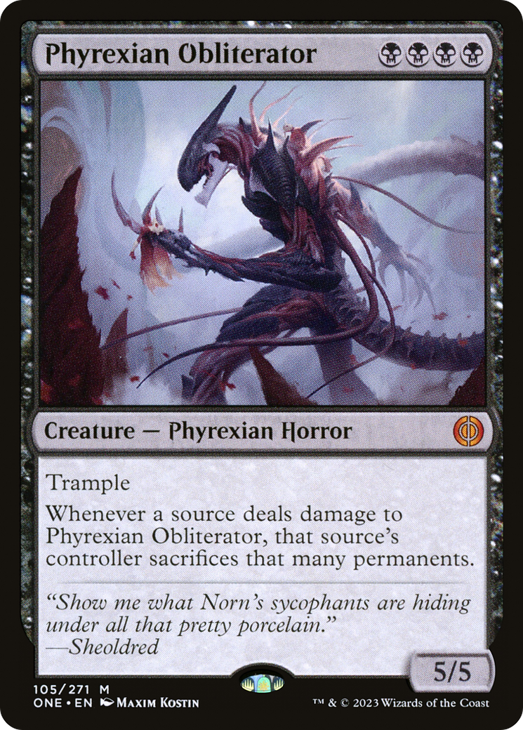 Phyrexian Obliterator [Phyrexia: All Will Be One]