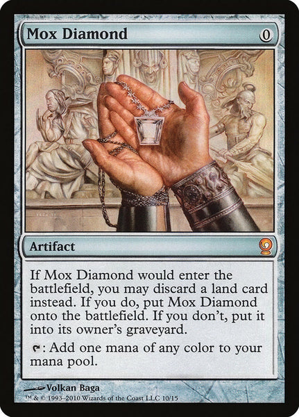 MTG 【MOX Diamond】 PSA10 GEM MT Mox Diamond [From the Vault: Relics]