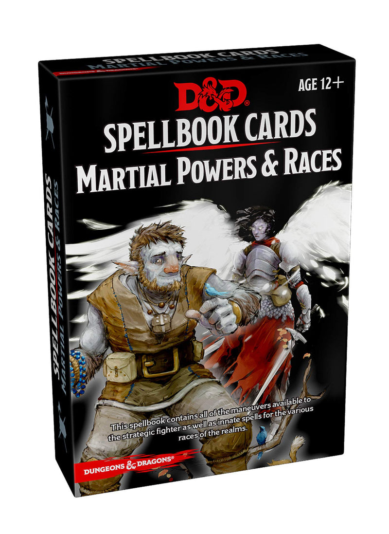 Dungeons And Dragons: Updated Spellbook Cards - Martial Deck