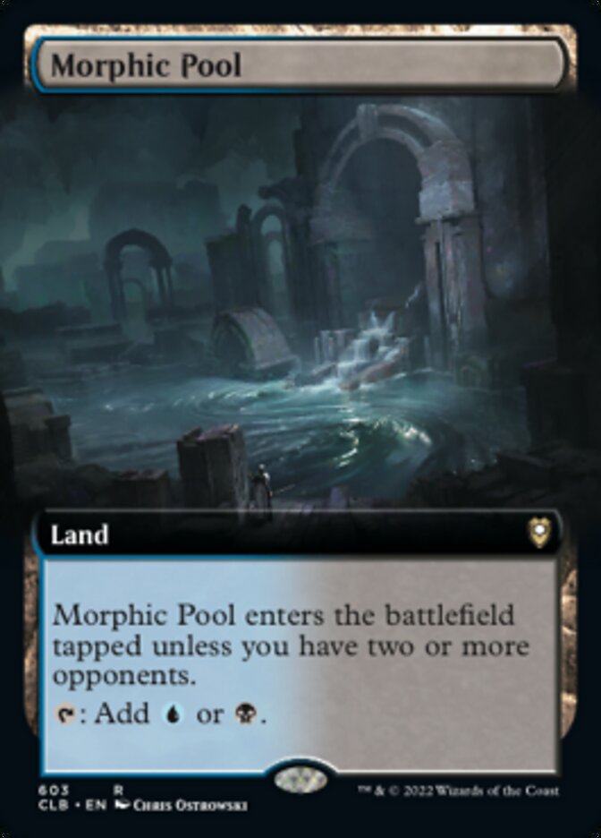 Morphic Pool (Extended Art) [Commander Legends: Battle for Baldur's Gate]