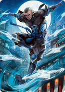 Kaito Shizuki 1 Art Card [Kamigawa: Neon Dynasty Art Series]