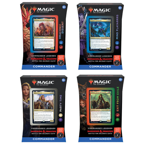 Commander Legends: Battle for Baldur's Gate Commander Decks - Set of 4