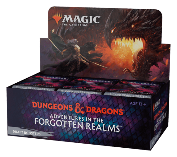 Dungeons & Dragons: Adventures in the Forgotten Realms Draft Booster Box