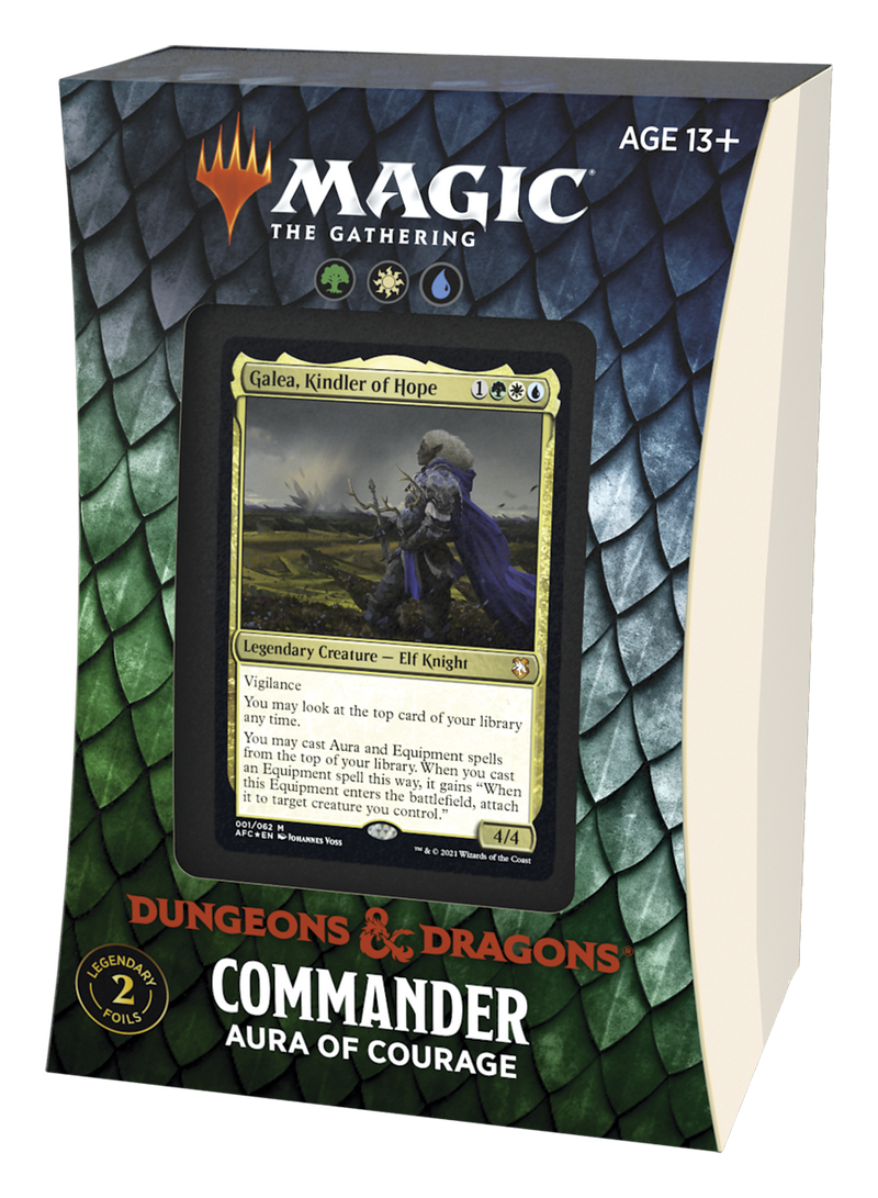 Dungeons & Dragons: Adventures in the Forgotten Realms Commander Deck: Aura of Courage