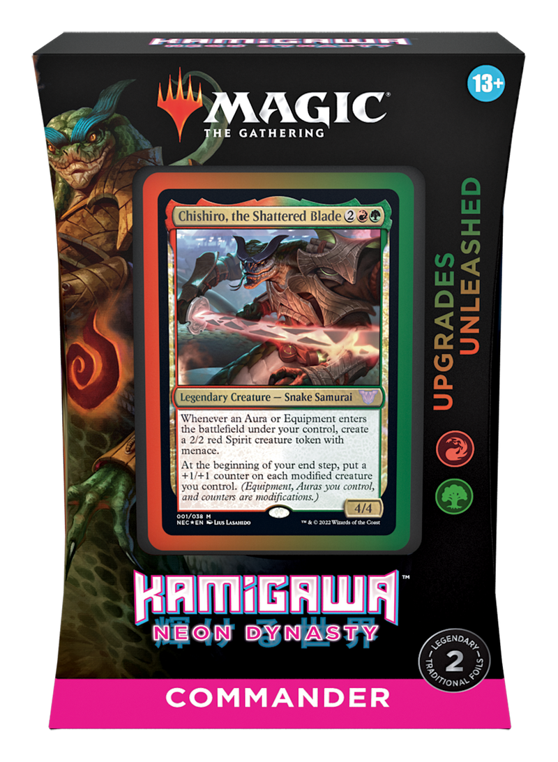 Kamigawa: Neon Dynasty Commander Decks - Upgrades Unleashed