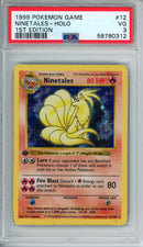 PSA 3 1999 NINETALES - HOLO 1ST EDITION SHADOWLESS