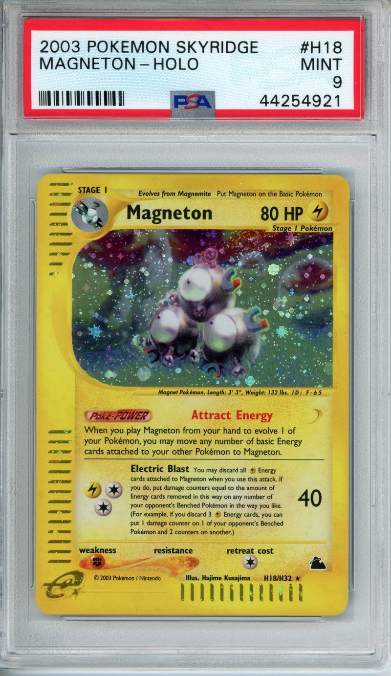 PSA 9 2003 SKYRIDGE MAGNETON - HOLO