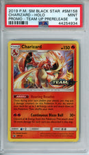 PSA 9 2019 Charizard Team Up Prerelease Promo