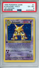 PSA 6 1999 ALAKAZAM - HOLO 1ST EDITION SHADOWLESS