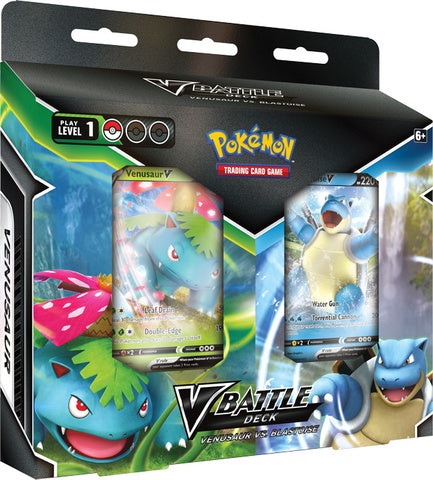 V Battle Deck - Venusaur vs. Blastoise Bundle