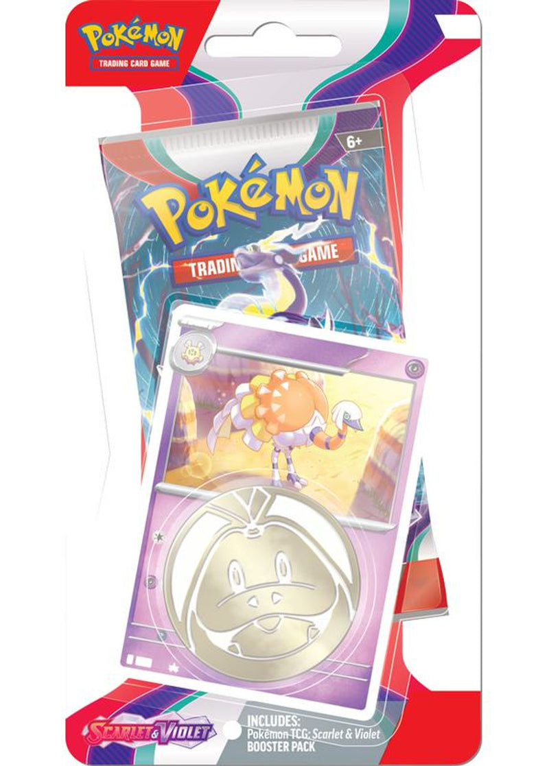 Pokémon TCG: Scarlet & Violet - Base Set - Blister Pack - Single Booster - Espathra Promo Card