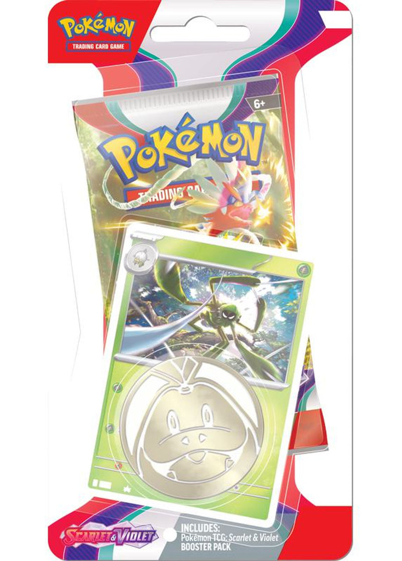 Pokémon TCG: Scarlet & Violet - Base Set - Blister Pack - Single Booster - Spidops Promo Card