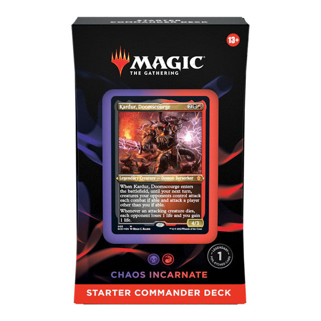 Starter Commander Deck - Chaos Incarnate