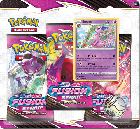 Pokemon Fusion Strike 3-Pack Blister Espeon