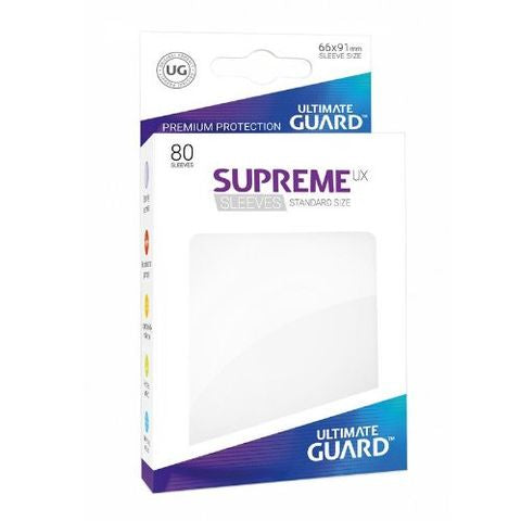 Ultimate Guard - Supreme UX Sleeves Standard Size - White (80)