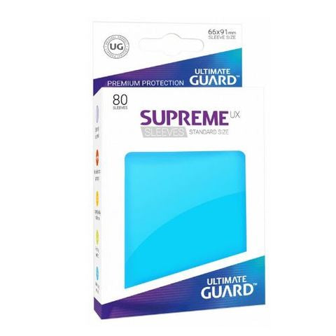 Ultimate Guard - Supreme UX Sleeves Standard Size - Light Blue (80)