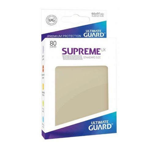 Ultimate Guard - Supreme UX Sleeves Standard Size - Sand (80)