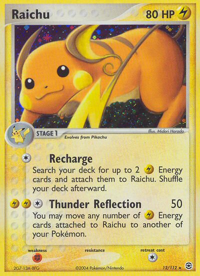 Raichu (12/112) [EX: FireRed & LeafGreen]