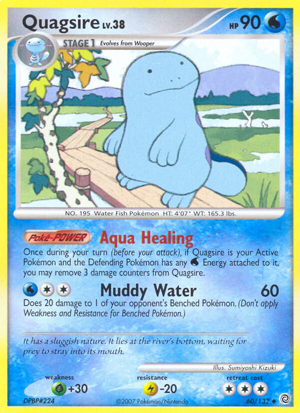 Quagsire (60/132) [Diamond & Pearl: Secret Wonders]