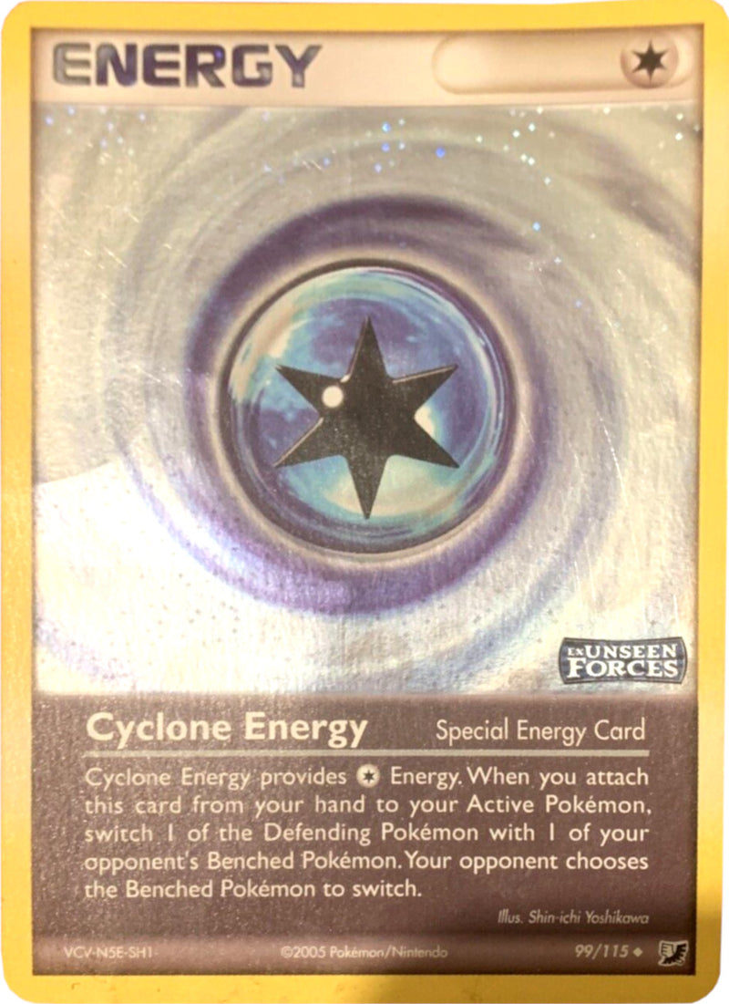 Cyclone Energy (99/115) (Stamped) [EX: Unseen Forces]