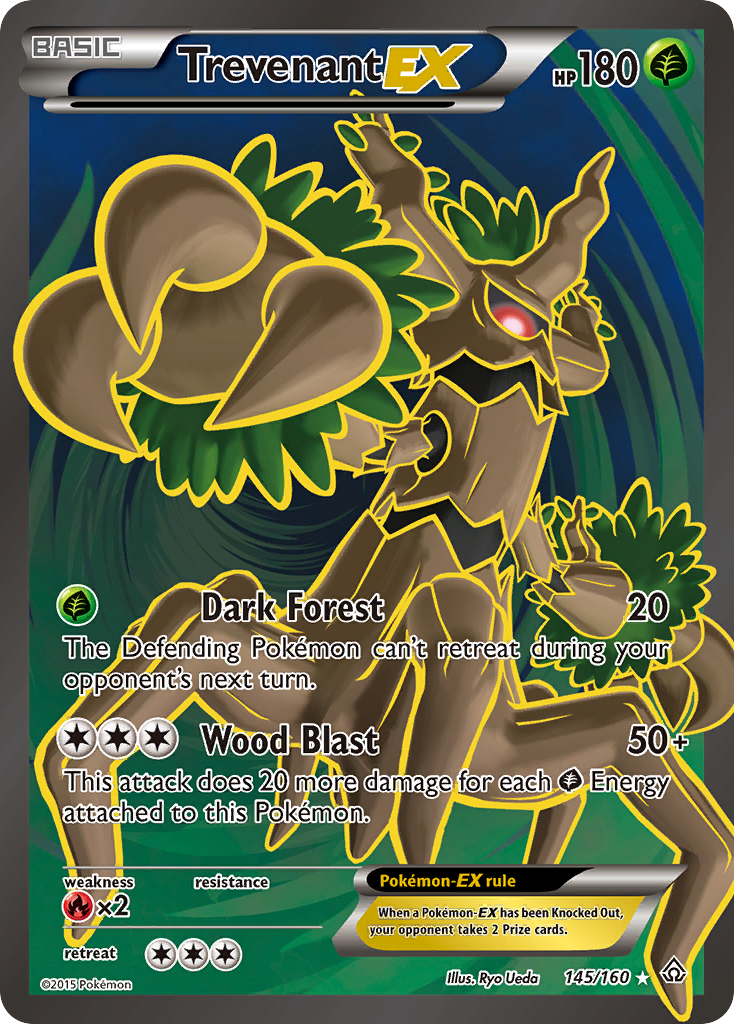 Trevenant EX (145/160) [XY: Primal Clash]