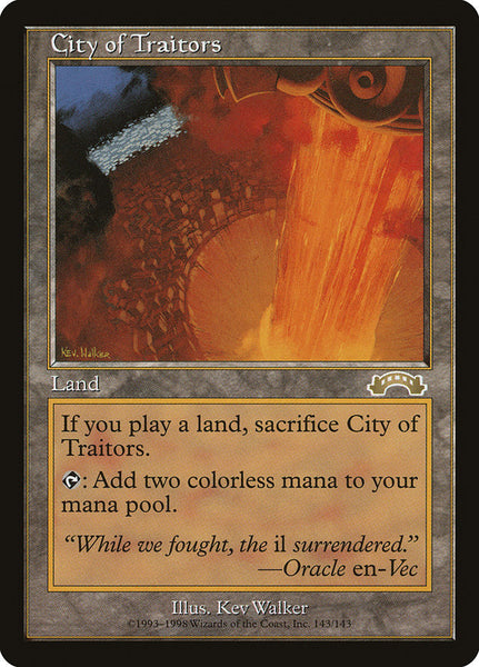 その他 City of Traitors Foil Sorcery TCG d320bf8f-b153-5f37-b4da-