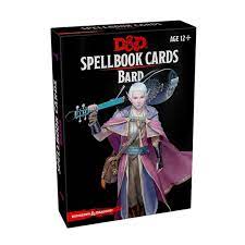 Dungeons And Dragons: Updated Spellbook Cards - Bard Deck