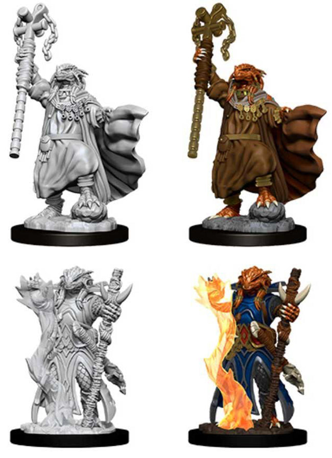 Male Dragonborn Sorcerer