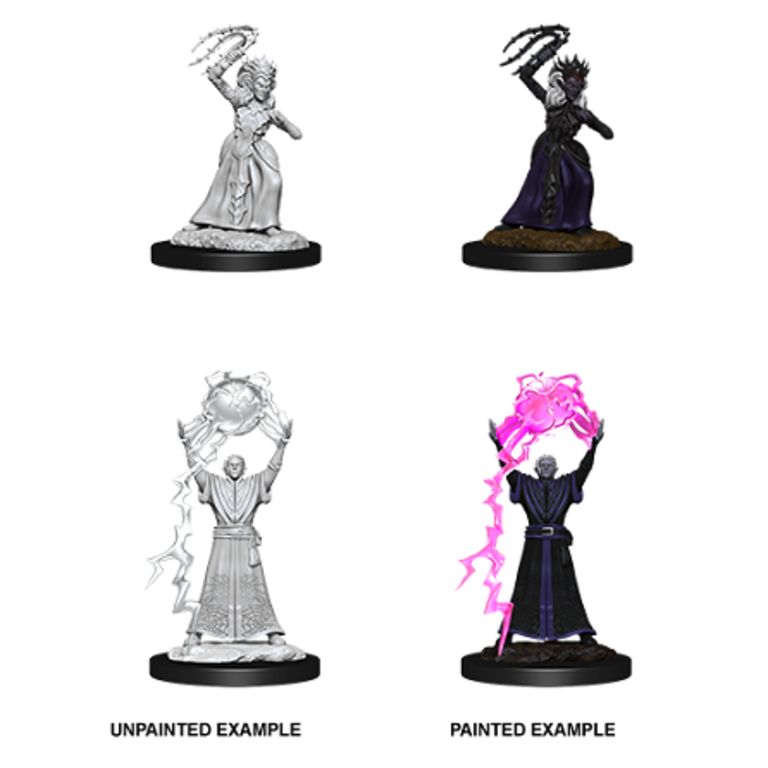 Drow Mage & Drow Priestess