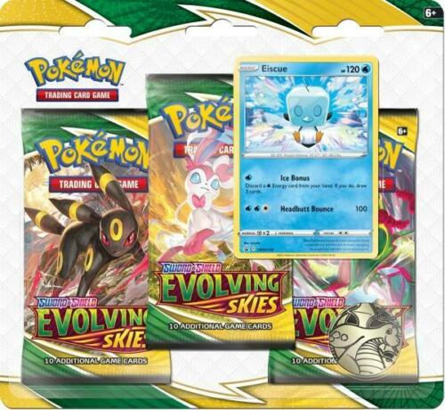 Evolving Skies 3-Pack Blister -Eiscue