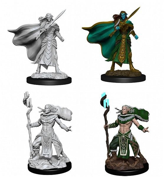 Elf Fighter & Elf Cleric
