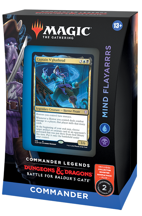Commander Legends: Battle for Baldur's Gate Commander Decks - Mind Flayarrrs
