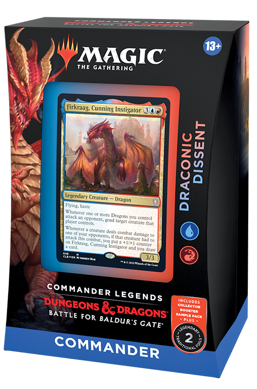 Commander Legends: Battle for Baldur's Gate Commander Decks - Draconic Dissent
