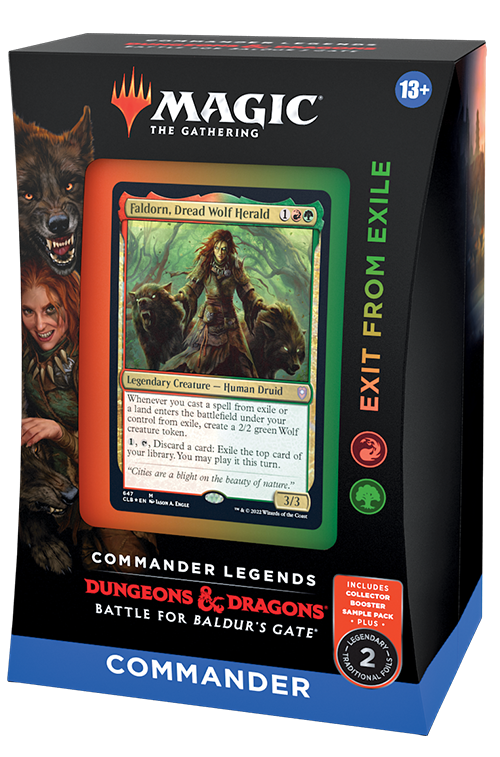 Commander Legends: Battle for Baldur's Gate Commander Decks - Exit from Exile