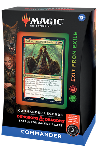 Commander Legends: Battle for Baldur's Gate Commander Decks - Exit from Exile
