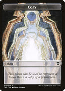 Copy (013) // Golem Double-Sided Token [Commander Legends Tokens]